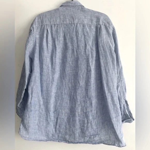 EUC Zara Women’s Oversized Linen Blend Shirt - Size Small - Picture 7 of 7